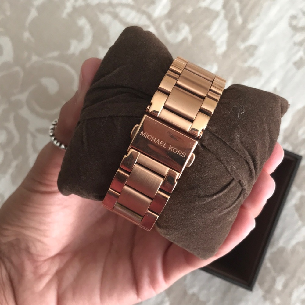 Rose Gold Michael Kors Watch - Picture 3 of 5